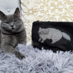 ポーチと猫